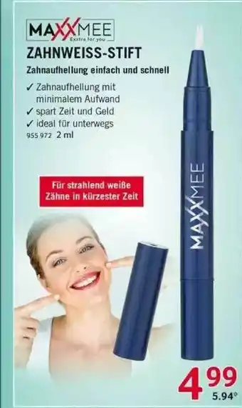 Selgros Maxxmee Zahnweiss-stift Angebot