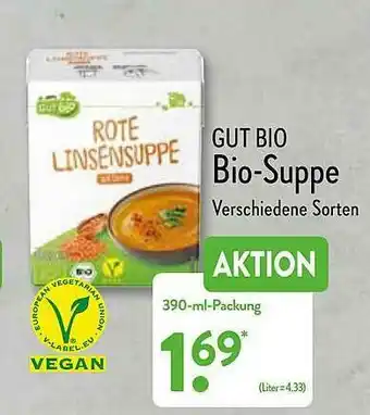 Aldi Nord Gut Bio Bio-suppe Angebot