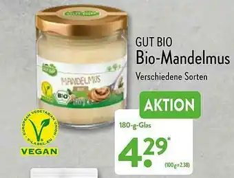 Aldi Nord Gut Bio Bio-mandelmus Angebot