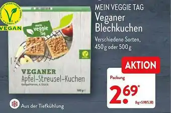 Aldi Nord Mein Veggie Tag Veganer Blechküchen Angebot