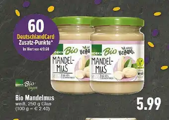 E-Center Edeka Bio Vegan Bio Mandelmus Angebot