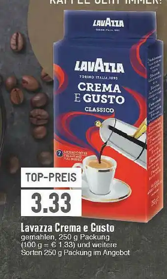 E-Center Lavazza Crema E Gusto Angebot