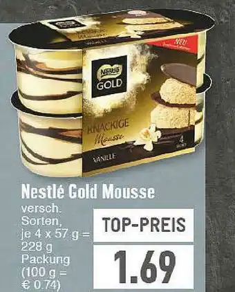 E-Center Nestlé Gold Mousse Angebot