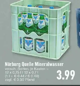 E-Center Nürburg Quelle Mineralwasser Angebot