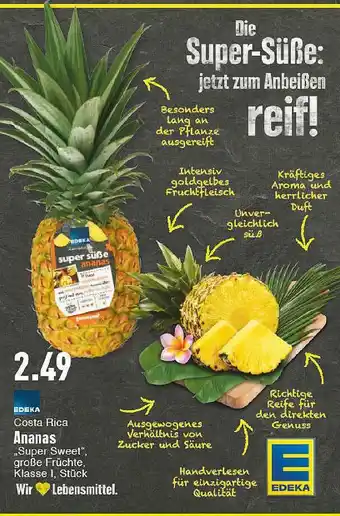 E-Center Ananas „super Sweet” Angebot