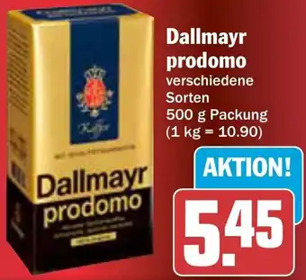 AEZ Dallmayr prodomo 500 g Packung Angebot