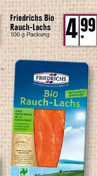 E-Center Friedrichs Bio Rauch-lachs Angebot