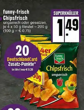 E-Center Funny Frisch Chipfsfrisch Angebot