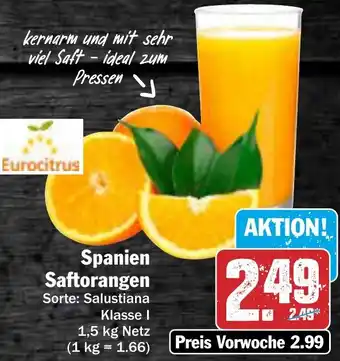 AEZ Spanien Saftorangen 1,5 kg Netz Angebot