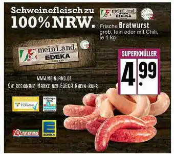 E-Center Bratwurst Meinland Edeka Angebot