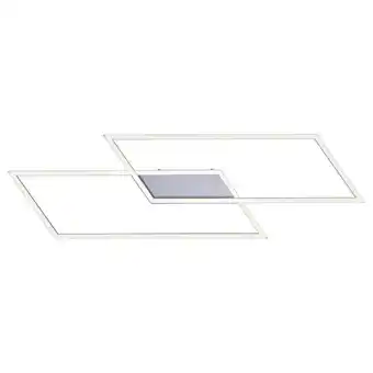 Hornbach LED Deckenleuchte Inigo aus Aluminium in Silber 2-flammig 68x836x242 mm Angebot