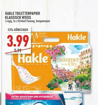 Marktkauf Hakle Toilettenpapier Kalssisch Weiss Angebot