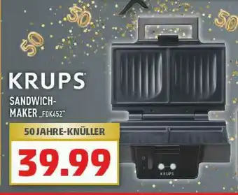 Marktkauf Krups Sandwich-maker „fdk452” Angebot