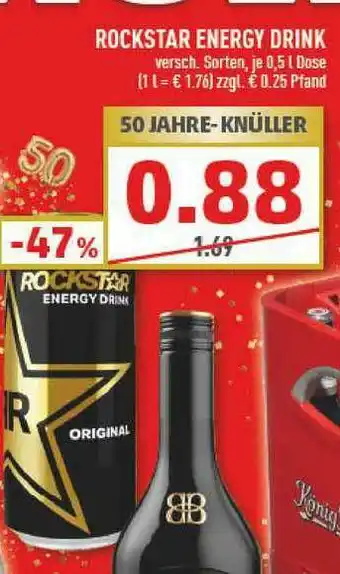 Marktkauf Rockstar Energy Drink Angebot