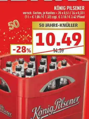 Marktkauf König Pilsener Angebot