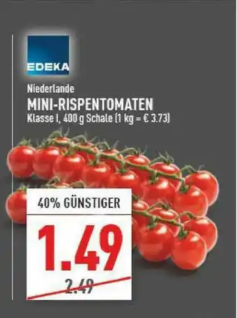 Marktkauf Niederlande Mini-rispentomaten Angebot