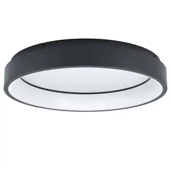 Hornbach Eglo Connect Zigbee LED Deckenleuchte Marghera-Z RGBW in Schwarz und Weiß 26W 3120lm Angebot