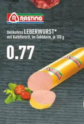 Marktkauf Delikatess Leberwurst Rasting Angebot