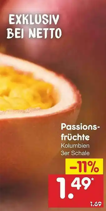 Netto Marken-Discount Passions-früchte Angebot