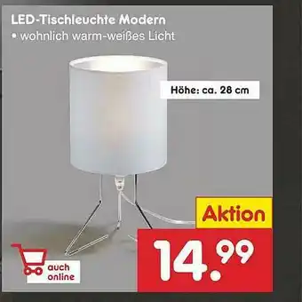 Netto Marken-Discount Led-tischleuchte Modern Angebot