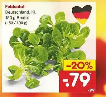 Netto Marken-Discount Feldsalat Angebot