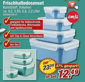 Poco Frischhaltedosenset Angebot