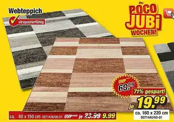 Poco Webteppich Ca. 160 X 220 Cm Angebot