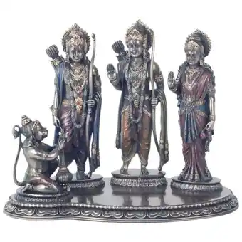 ManoMano Buddha -Figurenfiguren Hindu Family Buddas Gray 14x25x19cm 15968 - Gris - Signes Grimalt Angebot