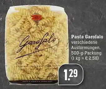 Scheck-in-Center Pasta Garofalo Angebot