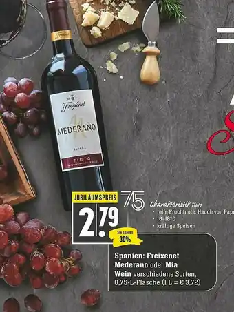 Scheck-in-Center Spanien: Freixenet Mederaño Oder Mia Wein Angebot