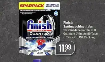 Scheck-in-Center Finish Spülmaschinentabs Angebot