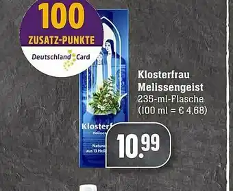 Scheck-in-Center Klosterfrau Melissengeist Angebot