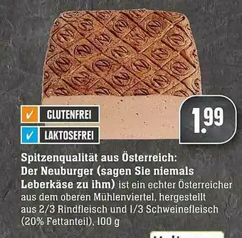 Scheck-in-Center Spitzenqualität Aus österreich : Der Neuburger (sagen Sie Niemals Leberkäse Zu Ihm) Angebot