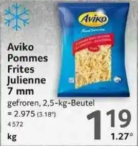 Selgros Aviko Pommes Frites Julienne 7 Mm Angebot