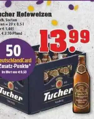 trinkgut Tucher Hefeweizen Angebot