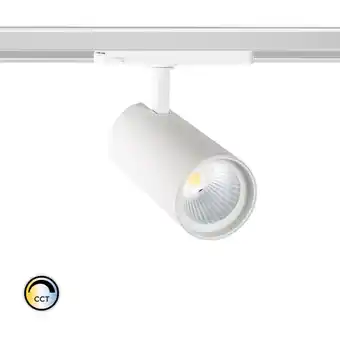 ManoMano LED-Strahler New D'Angelo Weiss 40W (cri 90) cct lifud für 3-Phasenstromschienen Wählbar (Warmes-Neutrales-Kaltes) 38º Angebot