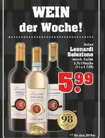 trinkgut Italien Leonardi Selezione Angebot