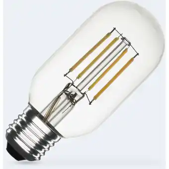 ManoMano LED-Glühbirne Filament E27 4W 470 lm Dimmbar T45 Warmes Weiß 2700K 360º Angebot