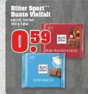 trinkgut Ritter Sport Bunte Vielfalt Angebot