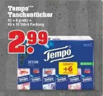 trinkgut Tempo Taschentücher Angebot