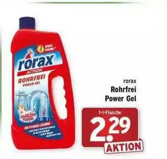 Wasgau Rorax Rohrfrei Power Gel Angebot