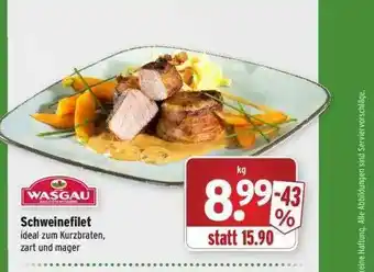 Wasgau Schweinefilet Angebot