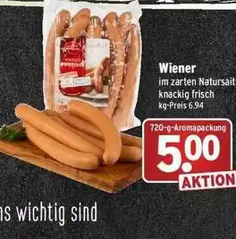 Wasgau Wiener Angebot