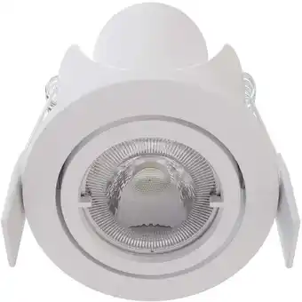 ManoMano LED-Downlight 6.5W Schwenkbar Rund Weiss Schnitt Ø68 mm Warmes Weiß 3000K 36º Angebot