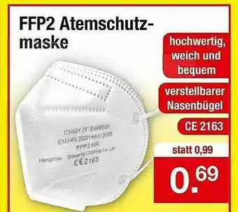 Zimmermann Ffp2 Atemschutz Maske Angebot