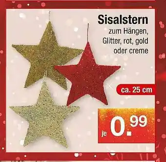 Zimmermann Sisalstern Angebot