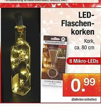 Zimmermann Led Flaschenkorken Angebot