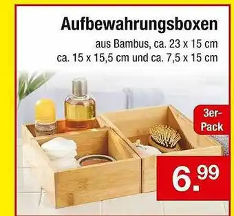 Zimmermann Aufbewahrungsboxen Angebot