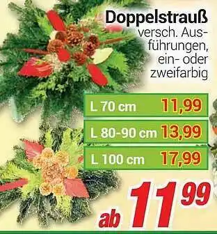 CENTERSHOP Doppelstrauß Angebot