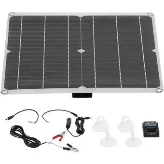 ManoMano Solar-Autobatterie-Ladegert, wasserdichter Panel-Controller mit Zigarettenanzünder, SC1820, DC18V, 20 W Angebot